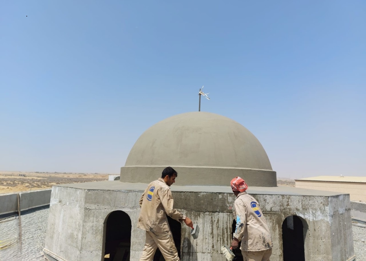 Dome Waterproofing – Cementitious Coating