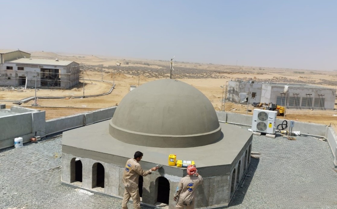 Dome Waterproofing – Cementitious Coating