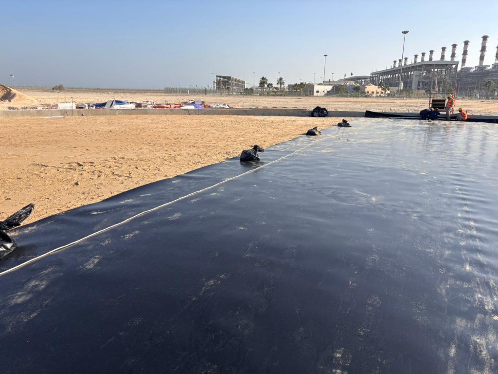 HDPE Lining for Circular Tank