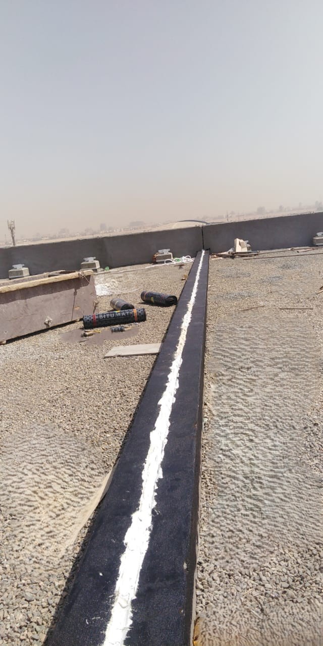 Roof Expansion Joint Treatment