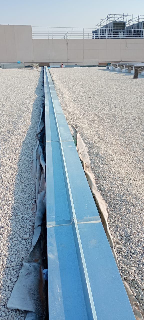 Roof Expansion Joint Treatment