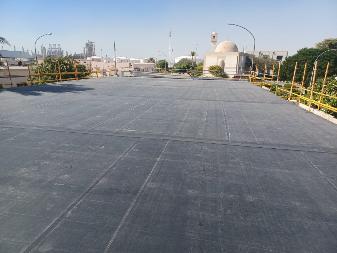 Roofing - EPDM membrane black