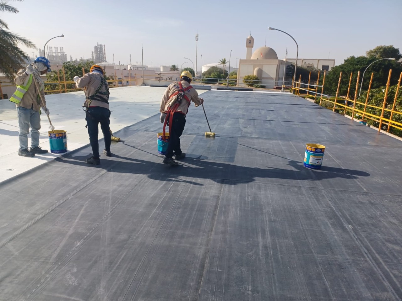 Roofing - EPDM membrane black