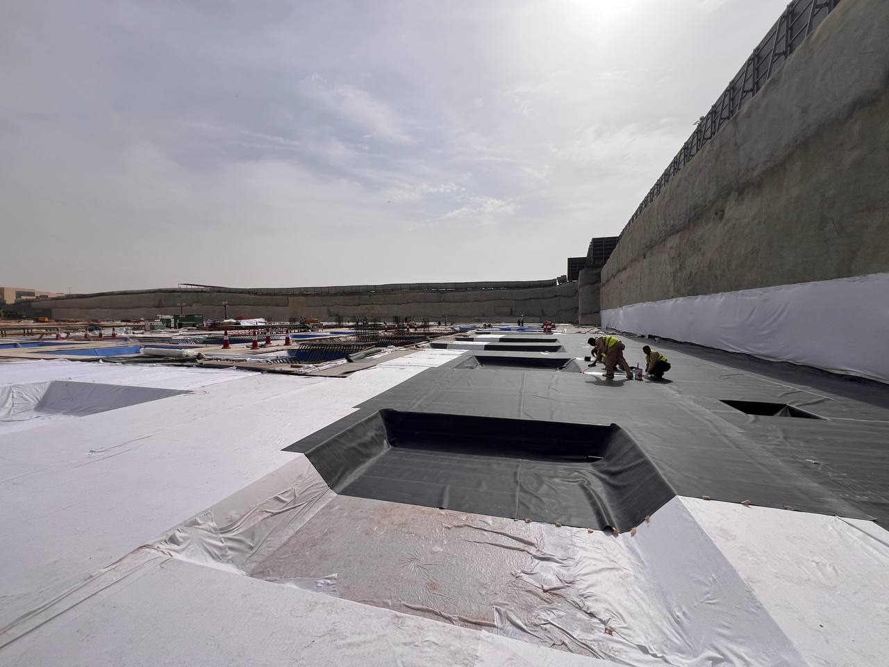 Substructure – EPDM Waterproofing Membrane