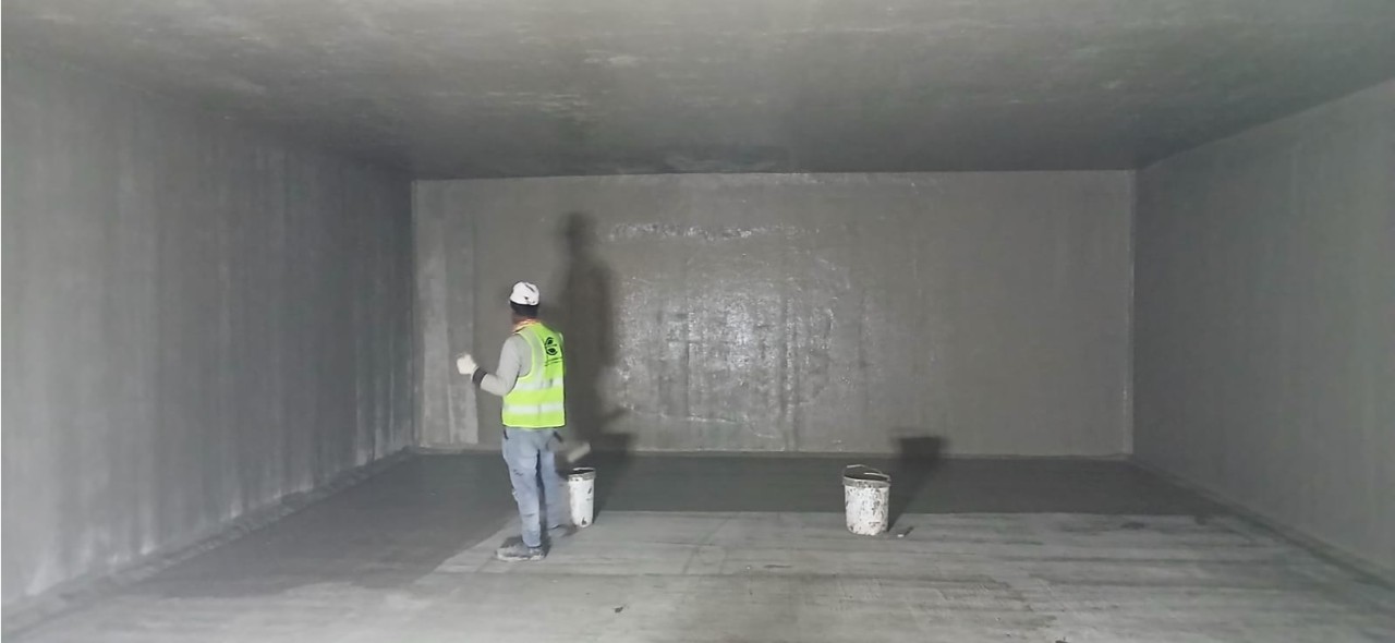 Tank Internal Lining - Cementitious
